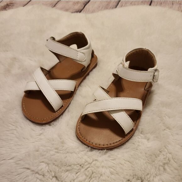 Kiderence white toddler sandals - Picture 1 of 8